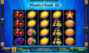 Plenty of Fruit™ 40 free slot machine
